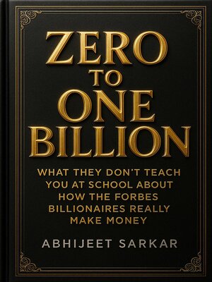 cover image of Zero to One Billion